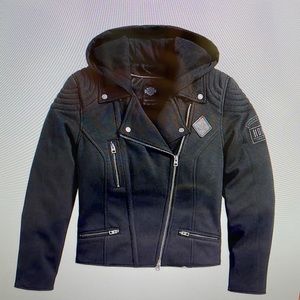 Harley-Davidson Women’s Black Label Reinforced Riding Hooded Jacket